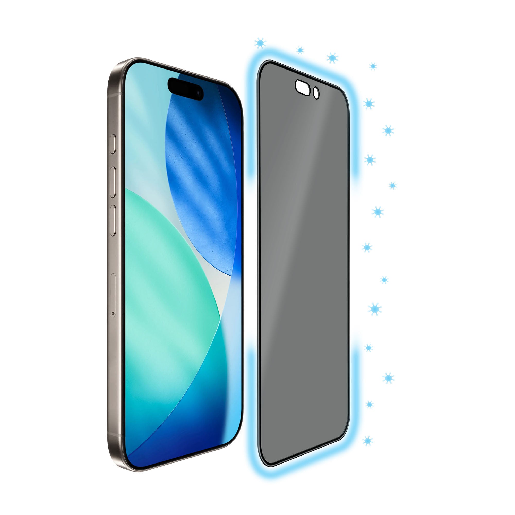 Torrii iPhone 17 Pro Bodyglass Screen Protector - 4-Way Privacy Torrii iPhone 17 Pro Bodyglass Screen Protector - 4-Way Privacy